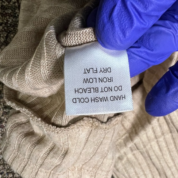 Blashe ribbed pants, women’s size medium, beige, new with tags - Picture 12 of 12